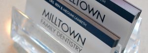 Milltown Family Dentistry Contact Cards in Carrboro, NC