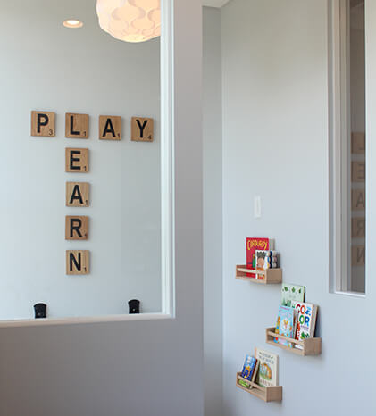 Kids play area at Milltown Family Dentistry office