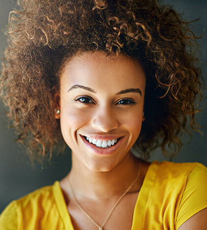 smiling young woman